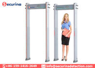 Court Safe Door Frame Metal Detector Ntelligent Convert Zones 300 Level DSP Tech