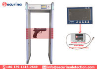 45 Zones Full Body Scanner , Industrial Door Frame Metal Detector 7 Inch LCD Screen