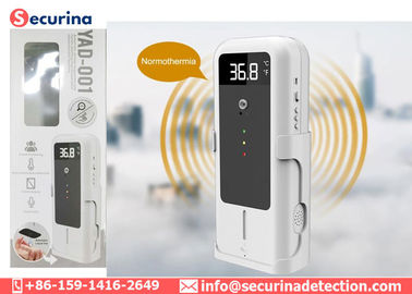 LED display Automatic Temperature Measure Induction Hand Sterilizer for Banks, Hotels, Schools