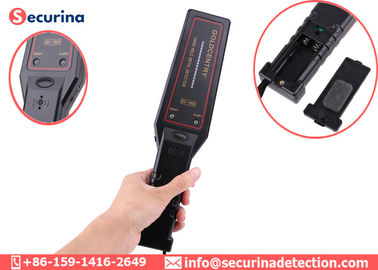 Metro Station Handheld Metal Detector Security Check High Sensitivity 9V Battery